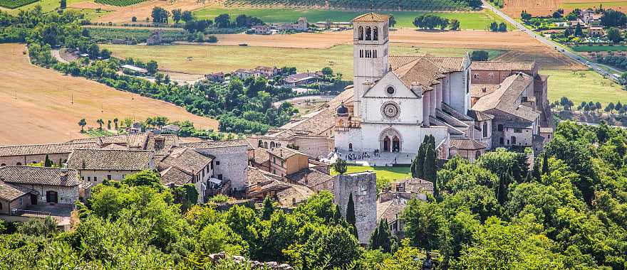 St. Francis of Assis Basilica in Umbria, Italy