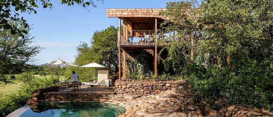 Faru Faru lodge in Gumeti, Serengeti