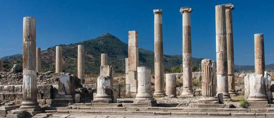 Ruins of Ephesus in Turkey