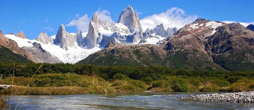 Peak of Fitz, Roy mountain, Patagonia, Argentina