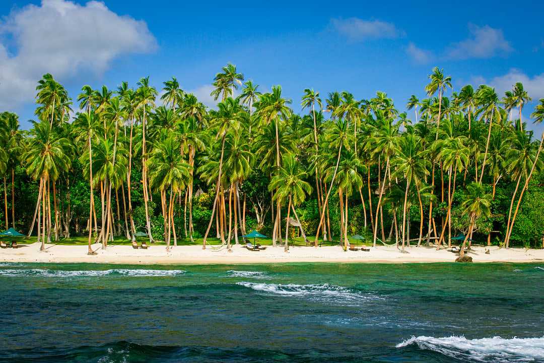 Namale Private Beach on Vanua Levu island, Fiji.  Photo courtesy of Namale Resort & Spa