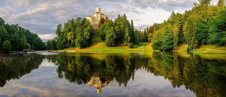 Trakoscan Castle in Varazdin, Croatia