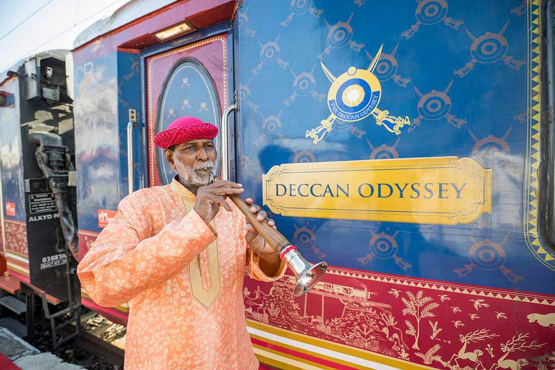 A Cultural Welcome Aboard the Deccan Odyssey Luxury Train
