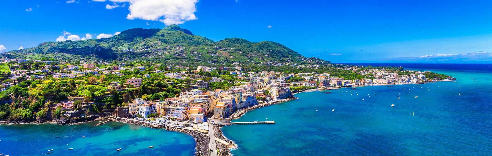 Ischia Island in Sicily, Italy