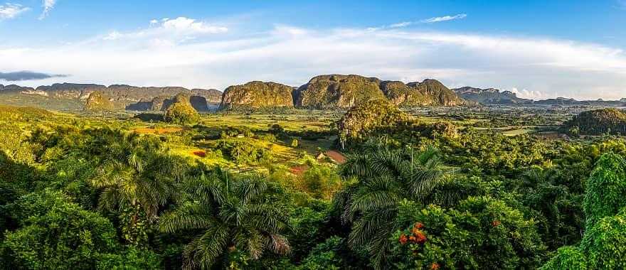 View of Vinales Valley in Cuba