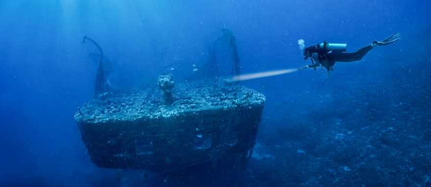 Aegean Sea in Greece Scuba diving the Aegean Sea in Greece