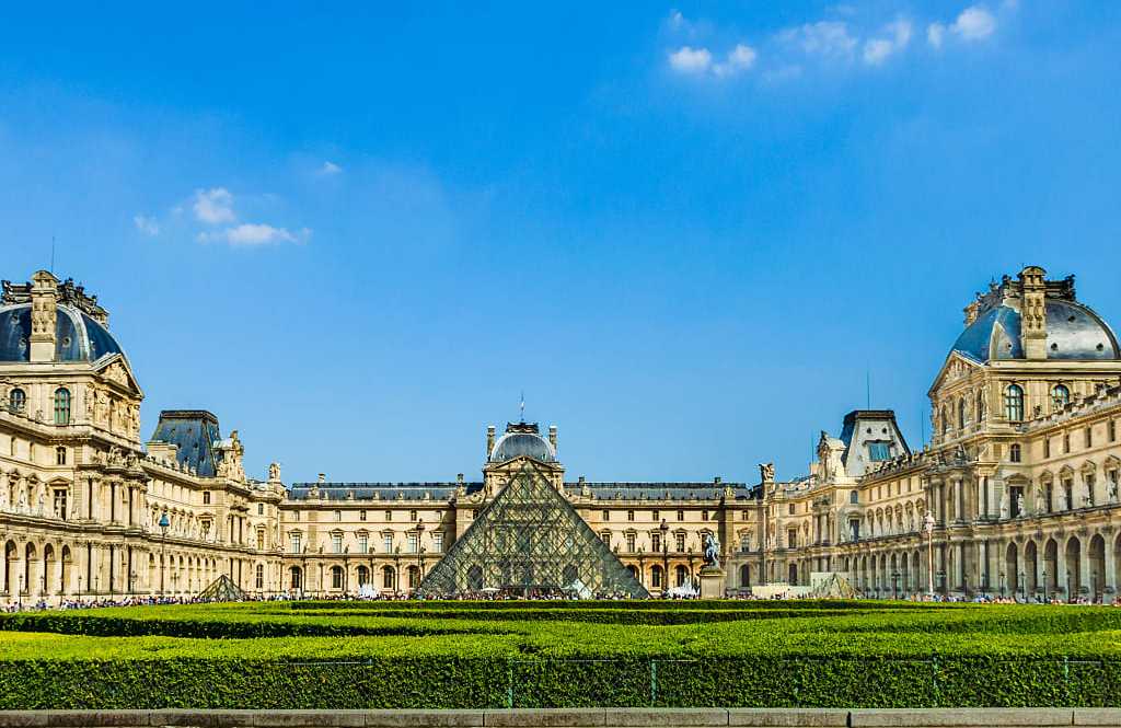 The Louvre in Paris, France The Louvre in Paris, France