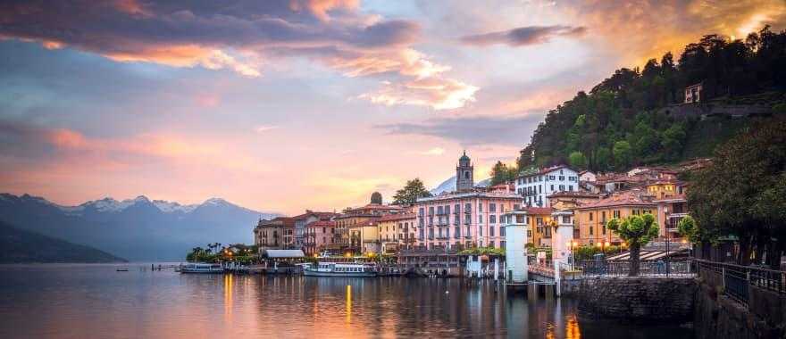 Sunrise at Bellagio, Lake Como, Italy