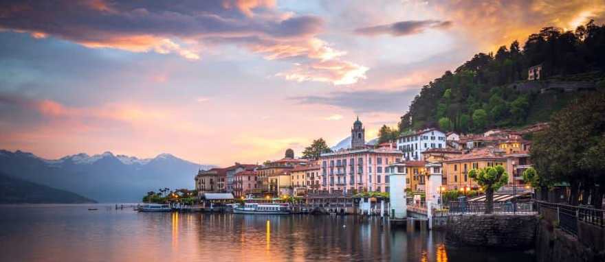 Sunrise at Bellagio, Lake Como, Italy Sunrise at Bellagio, Lake Como, Italy