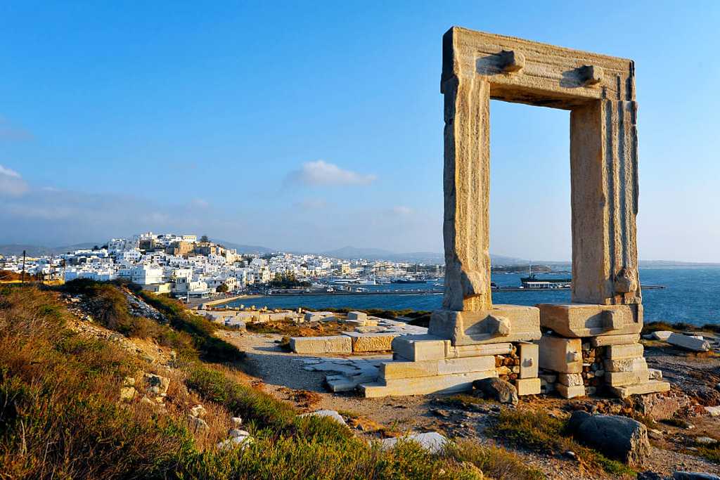 Portara marble gate, Naxos, Cyclades
