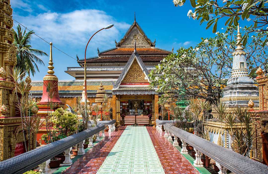 Siem Reap, Cambodia  Wat Preah Prom Rath Temple in Cambodia