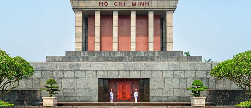 Ho Chi Minh Mausoleum in Vietnam
