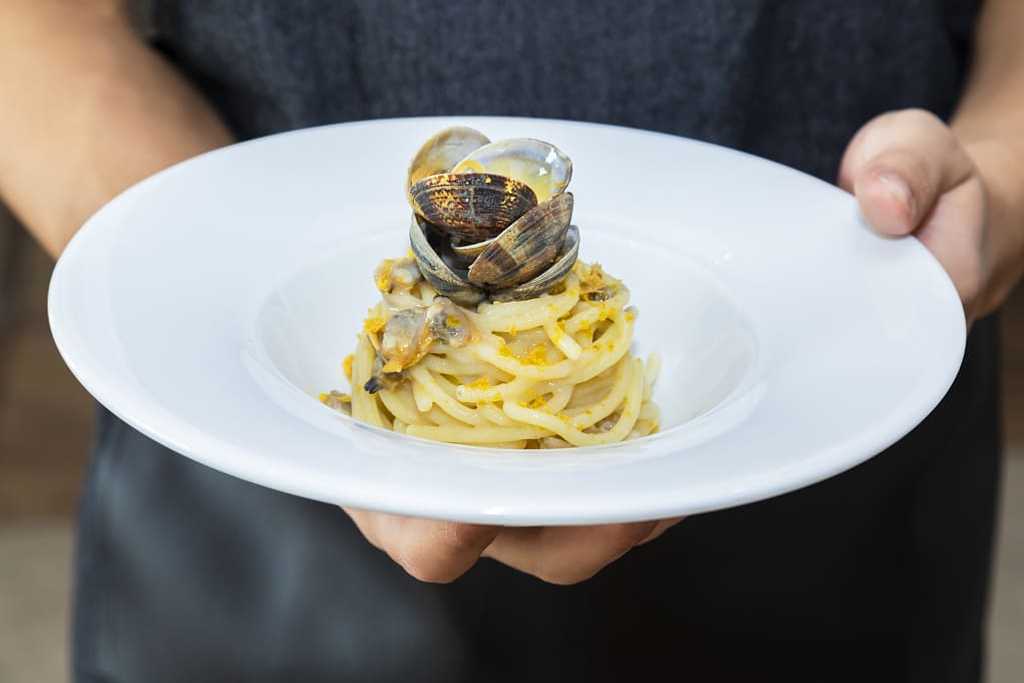 Spaghetti con Vongole