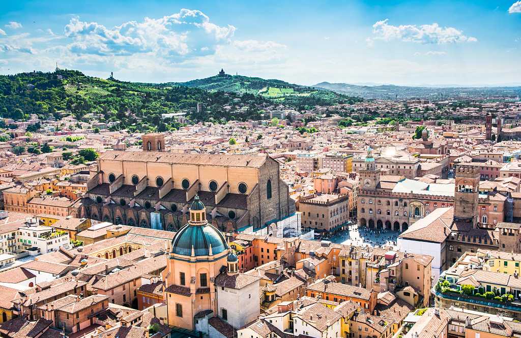 Bologna in Emilia-Romagna, Italy