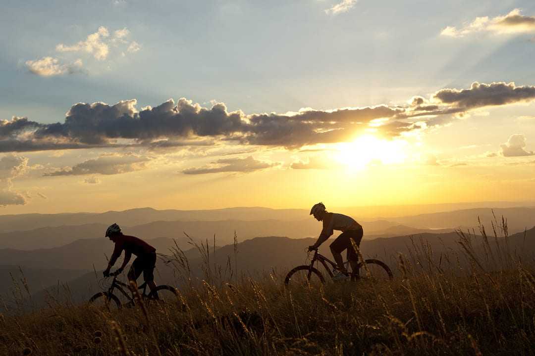 Mountain biking around Victoria's High Country in Australia