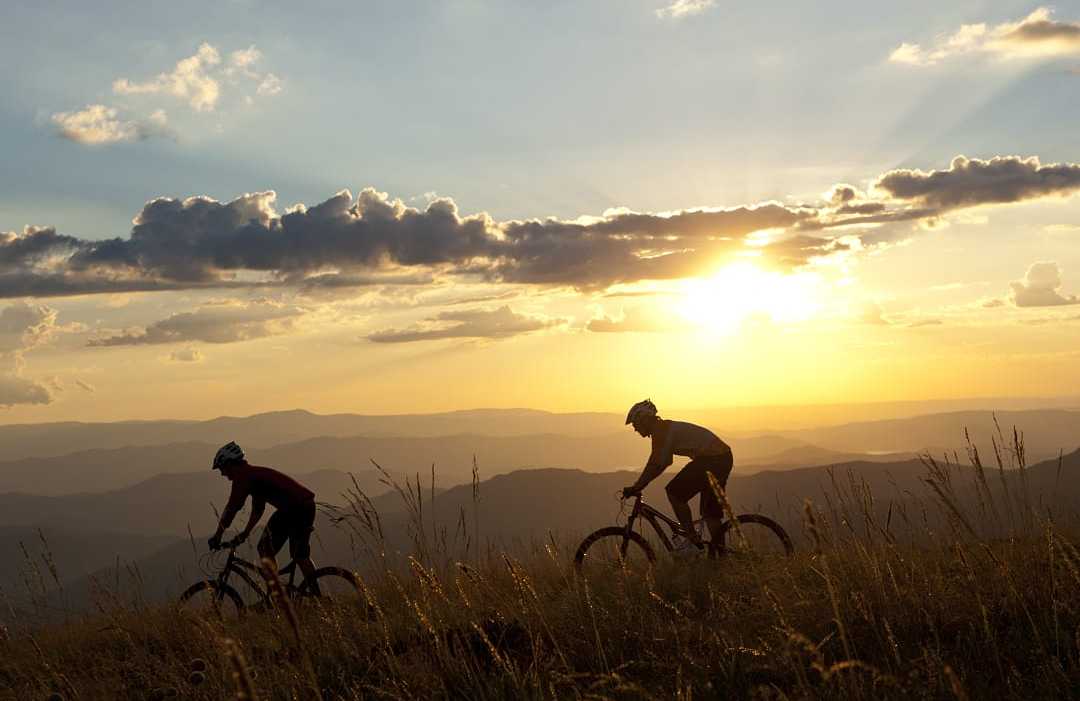 Mountain biking around Victoria's High Country in Australia