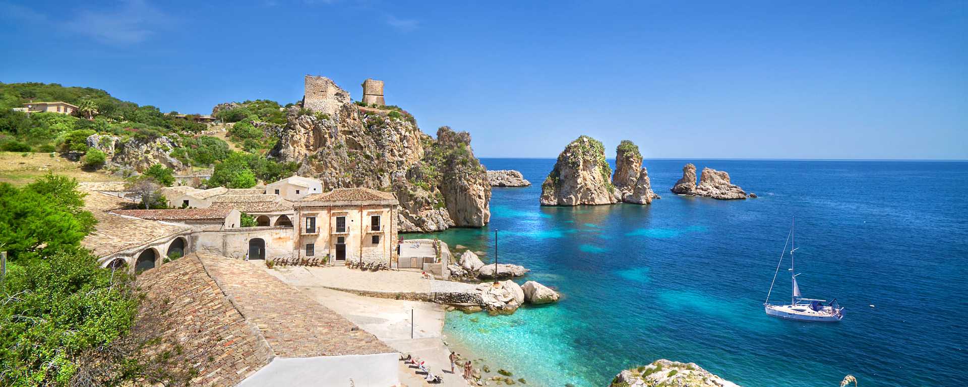 Tonnara di Scopelli in Sicily, Italy