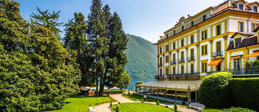 Villa d'Este in Cernobbio on Lake Como, Italy