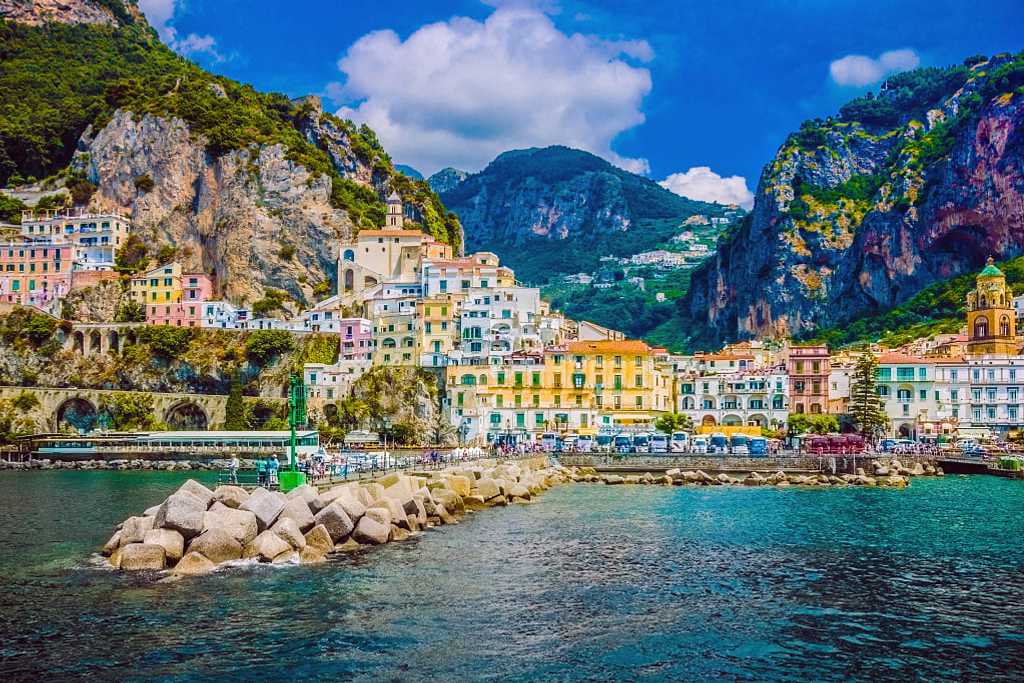 The Small Heaven of Amalfi Village in Italy
