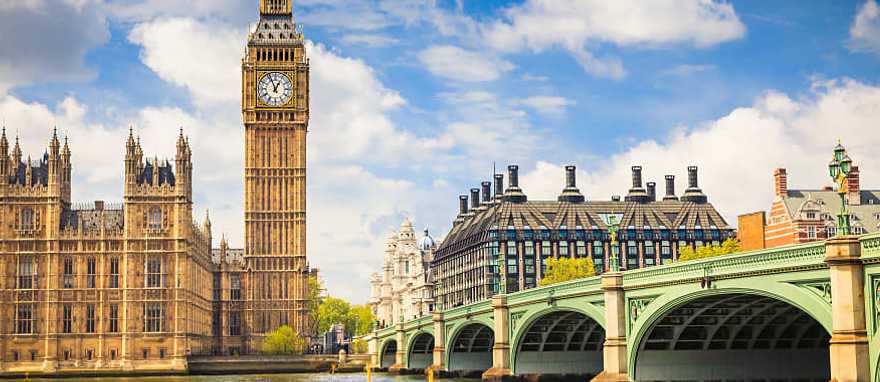 Big Ben and The Houses of Parliament in London Big Ben and The Houses of Parliament in London