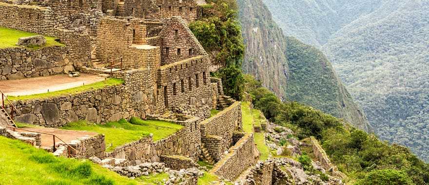 The great Inca City of Machu Picchu in Peru