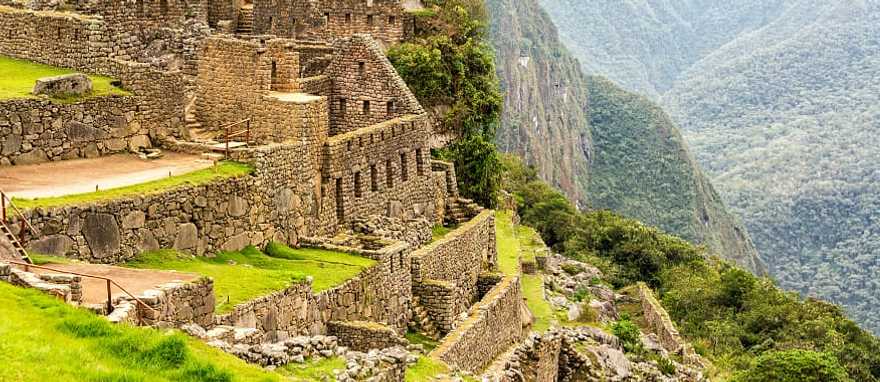 The great Inca City of Machu Picchu in Peru