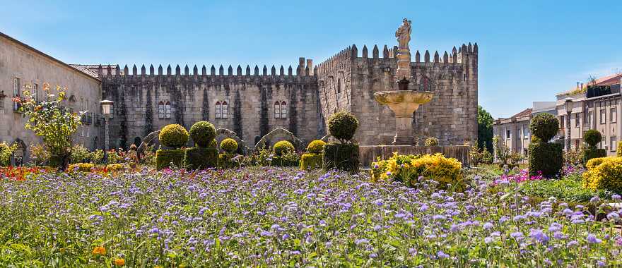 Garden of Saint Barbara in Braga, Portugal