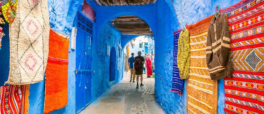 Chefchaouen city in Morocco