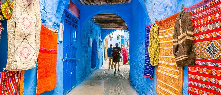 Chefchaouen city in Morocco