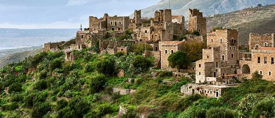 Visit the Mani region in the south of the Peloponnese, where every house is a monument from Byzantine times, Greece