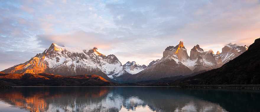 Lake Pehoe at Torres del Paine, Chile