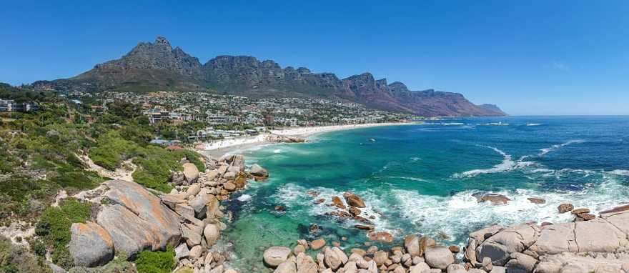 Camps Bay in Cape Town, South Africa