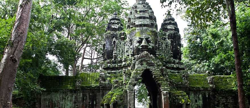 Siam Reap Cambodian Temple entrance