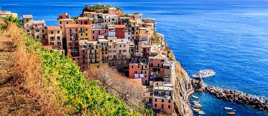 Manarola in the Cinque Terre, Italy