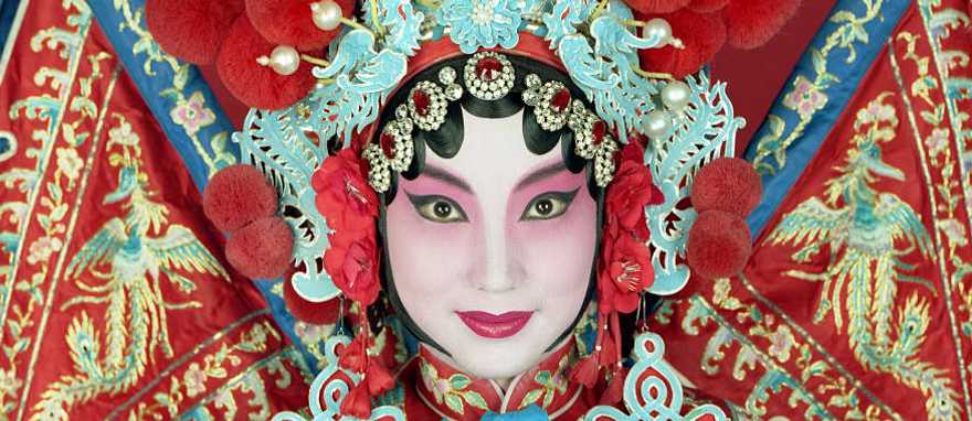 Opera actress in Beijing, China. Opera actress in Beijing, China.