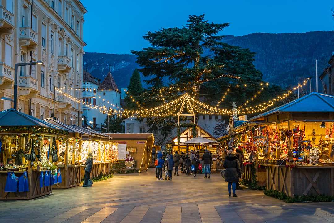 Christmas market in Merano, Italy