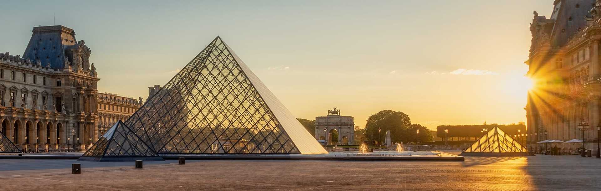 The Louvre in Paris, France