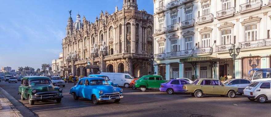 Great Theatre in Old Town Havana, Cuba