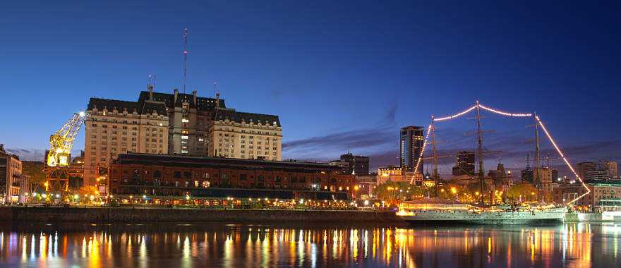 Puerto Madero in Buenos Aires, Argentina