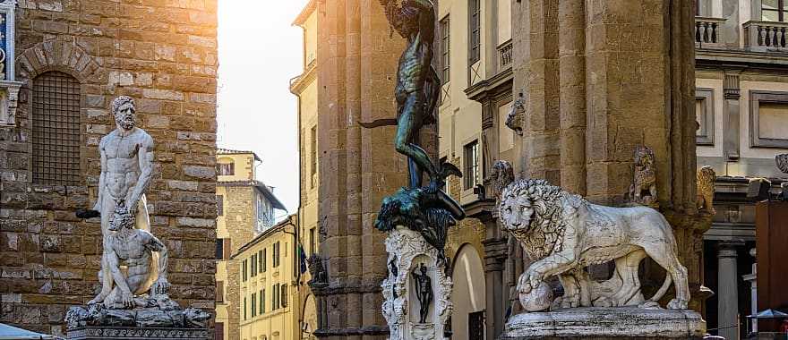 Explore the streets of Renaissance Florence, Palazzo Vecchio.