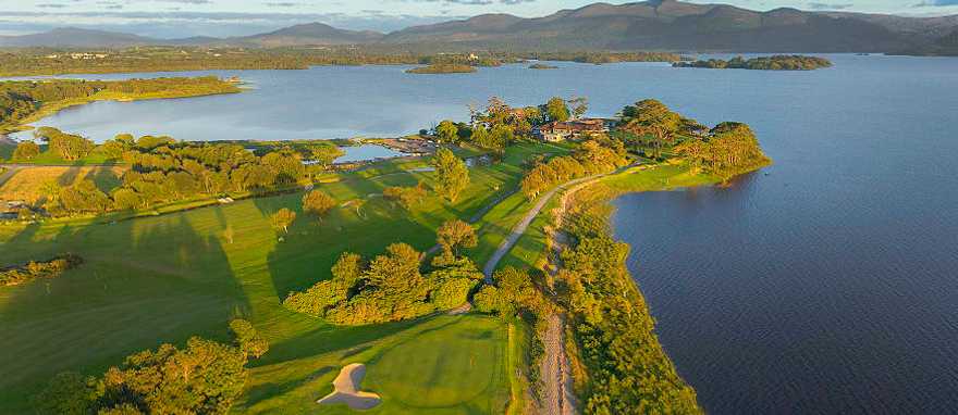 Golf Club Mahonys Point, Killarney, Ireland. Photo Courtesy Kilarney Golf and Fishing Club Golf Club Mahonys Point, Killarney, Ireland