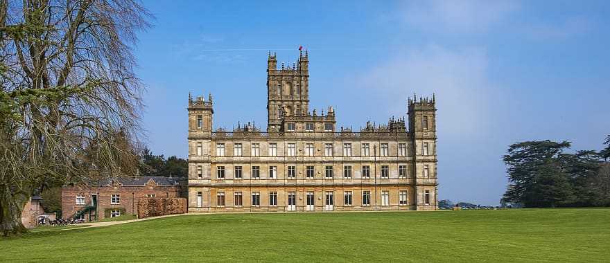 Highclere Castle, the primary set for Downton Abbey