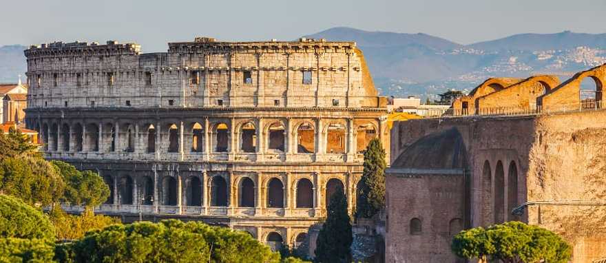 Magnificent view of the Colosseum, Rome, Italy Magnificent view of the Colosseum, Rome, Italy