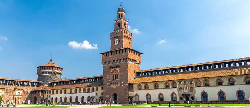 Sforza Castle Castello Sforzesco is one of the symbols of Milan, Italy Sforza Castle Castello Sforzesco is one of the symbols of Milan, Italy