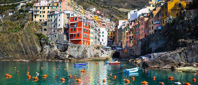 Riomaggiore, the southernmost town of the Cinque Terre