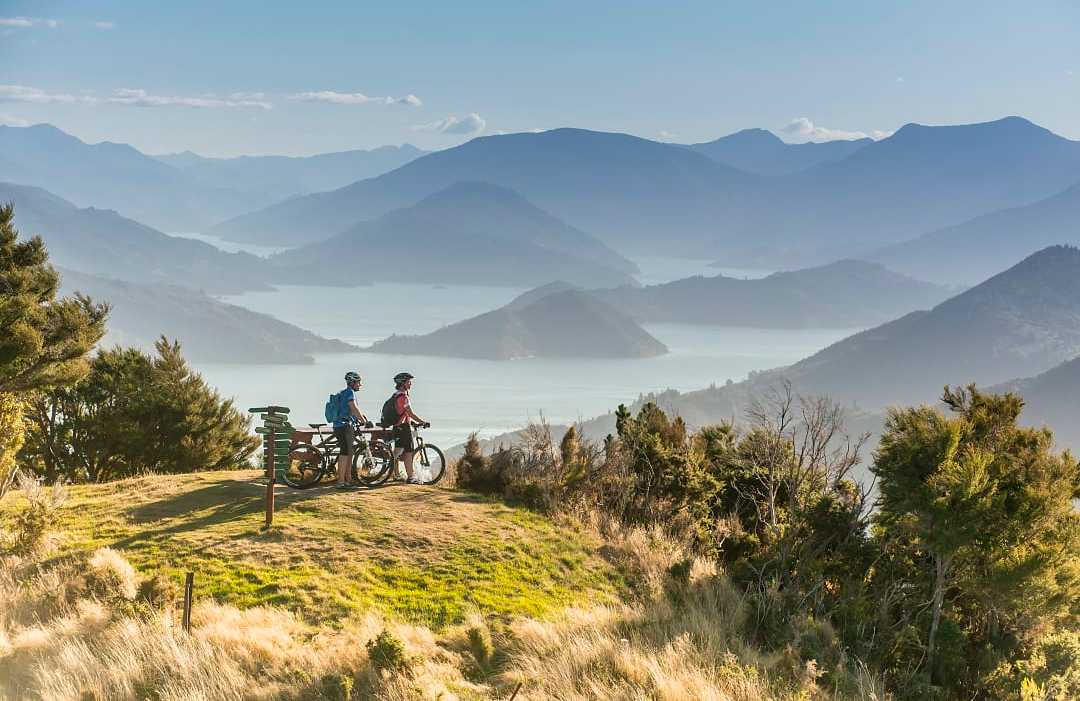 Marlborough Sound in New Zealand.  Photo courtesy of MarlboroughNZ Tourism Marlborough Sound in Marlborough, New Zealand