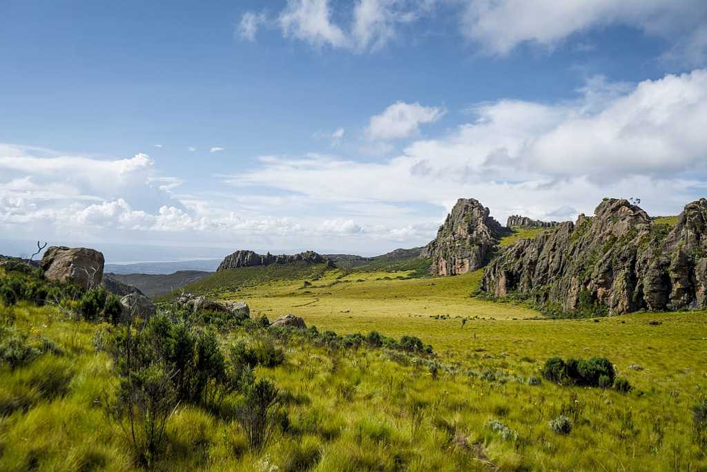 Beautiful landscape, Aberdare National Park, Kenya
