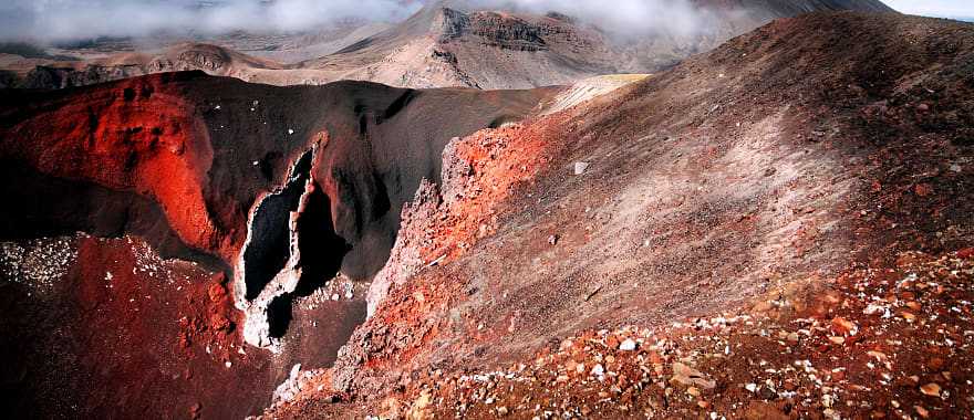 Mount Ngauruhoe (aka Mt Doom) on the Central Plateau of the North Island, New Zealand.