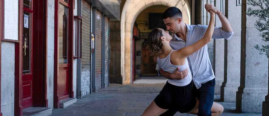 Open air Tango in Buenos Aires, Argentina