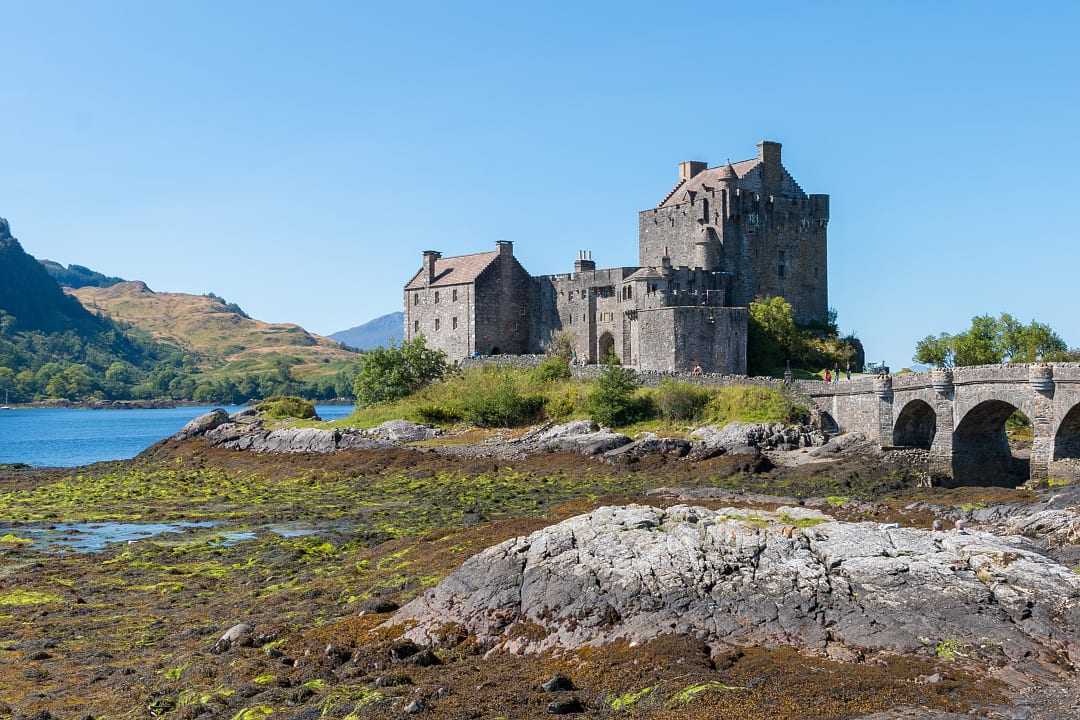 Eilean Donan Castle in the Highlands of Scotland